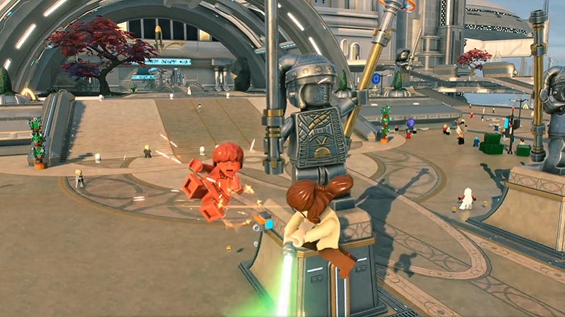 Lego Star Wars Players Take Flight By Juggling Younglings