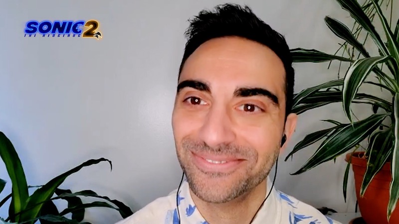 Lee Majdoub Sonic 2 interview