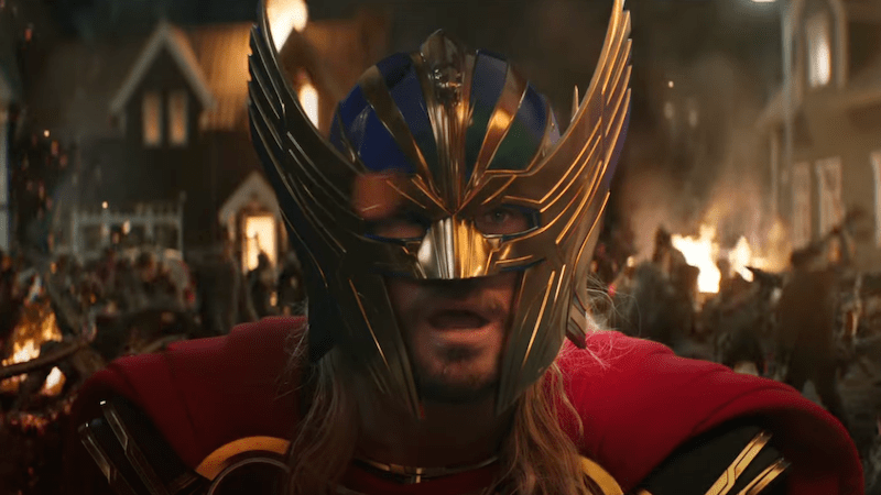 Thor Love and Thunder trailer poster Gorr the God Butcher