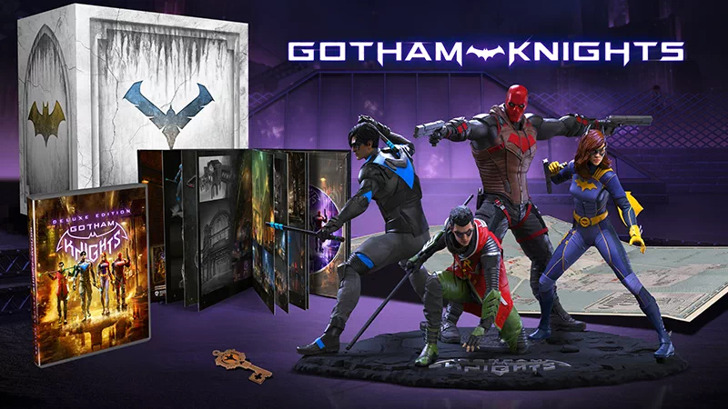 Gotham Knights Pre-Orders Reveal Expensive $300 Edition & Batman Beyond Cosmetics