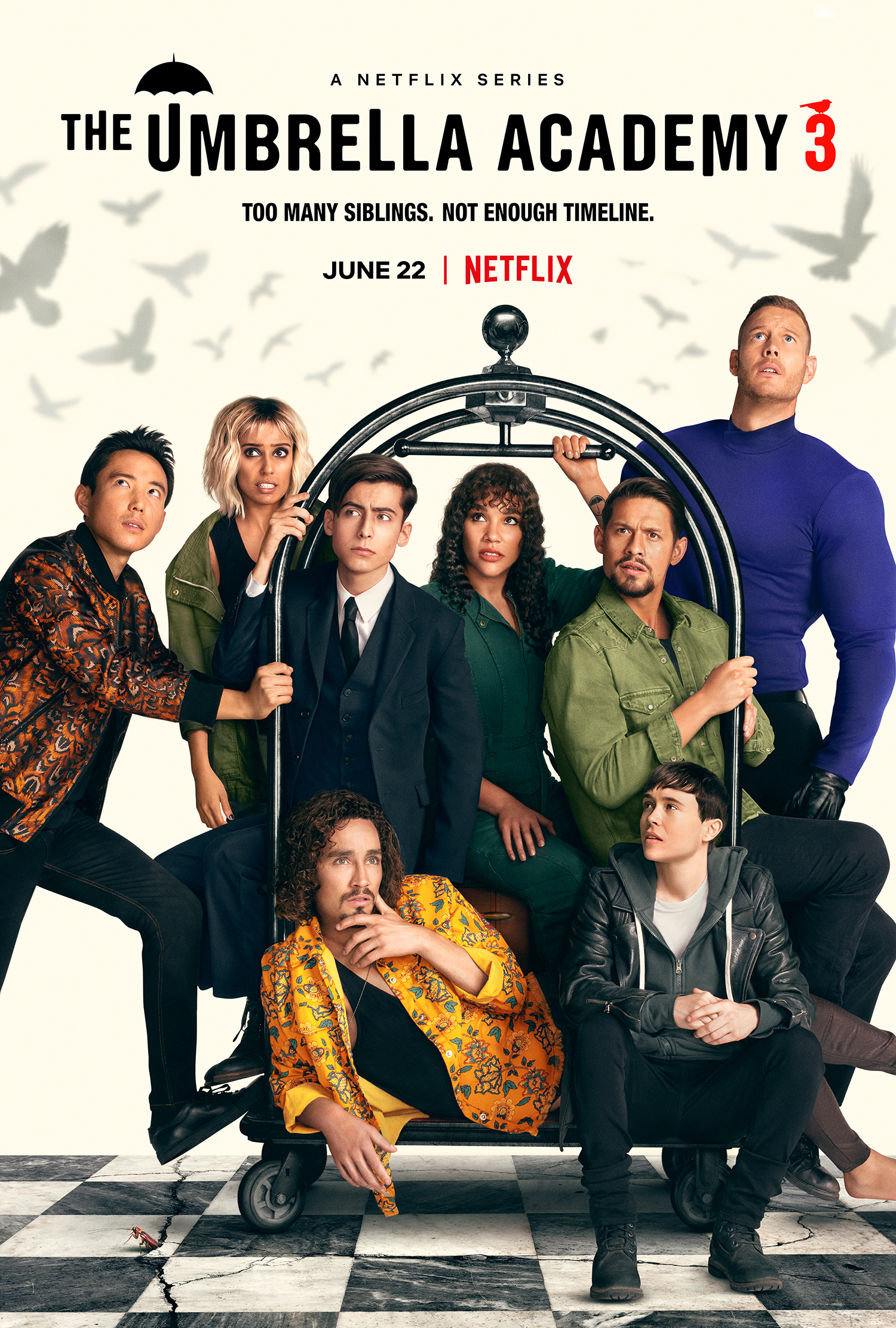 The Umbrella Academy Season 3 Trailer and Key Art Released