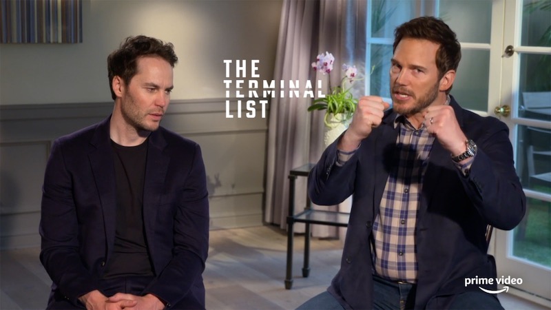 The Terminal List Interview Chris Pratt & Taylor Kitsch Discuss Amazon Thriller