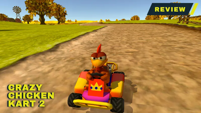 Yet 2 Kart Crazy Poor A PS4 Fascinating Racer Chicken Review: