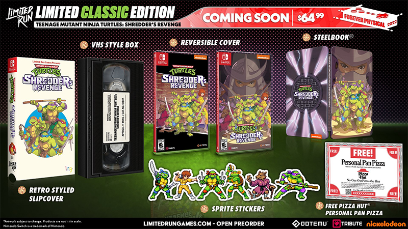 TMNT: Shredder's Revenge's Classic & Radical Editions Are Full of Turtle Swag