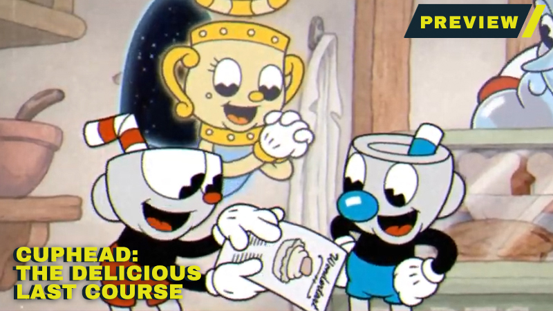 Cuphead: The Delicious Last Course gameplay trailer shows Ms. Chalice  fighting a chilly boss