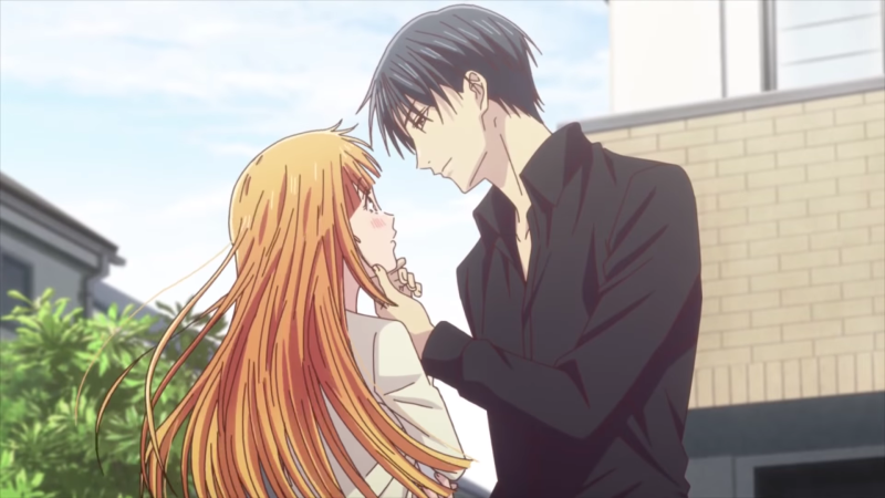 Kyoko and Katsuya Honda in Fruits Basket Prelude