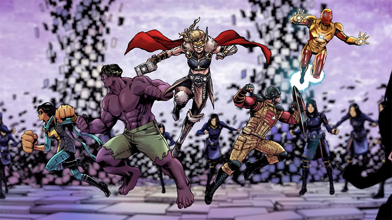 Marvel’s Avengers Reveals Mighty Thor Screen, Adds MCU Skin to Flashback Shipments