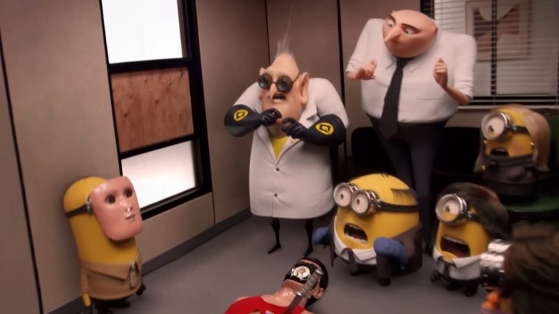 Minions: The Rise of Gru Promo: Steve Carell Returns to The Office as Gru