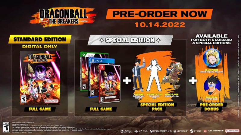Dragon Ball The Breakers Beta Release Date and Time