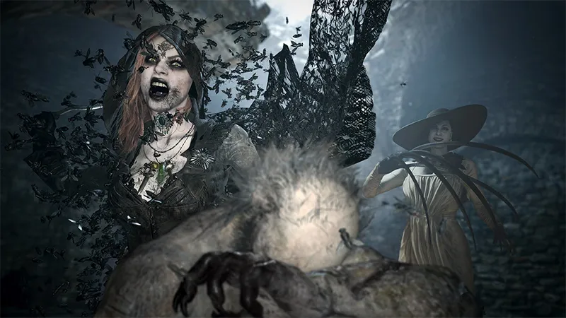 Resident Evil Village DLC Trailer Has Lady Dimitrescu Slaughtering More Werewolves