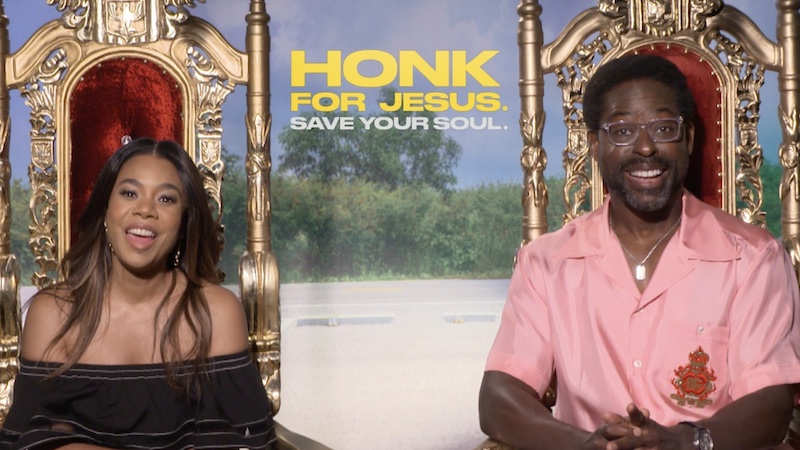 Honk for Jesus. Save Your Soul. Actors Discuss Their Characters'  Relationship