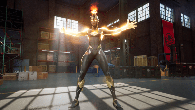 Midnight Suns Captain Marvel Gameplay Showcases Her Unique Abilities