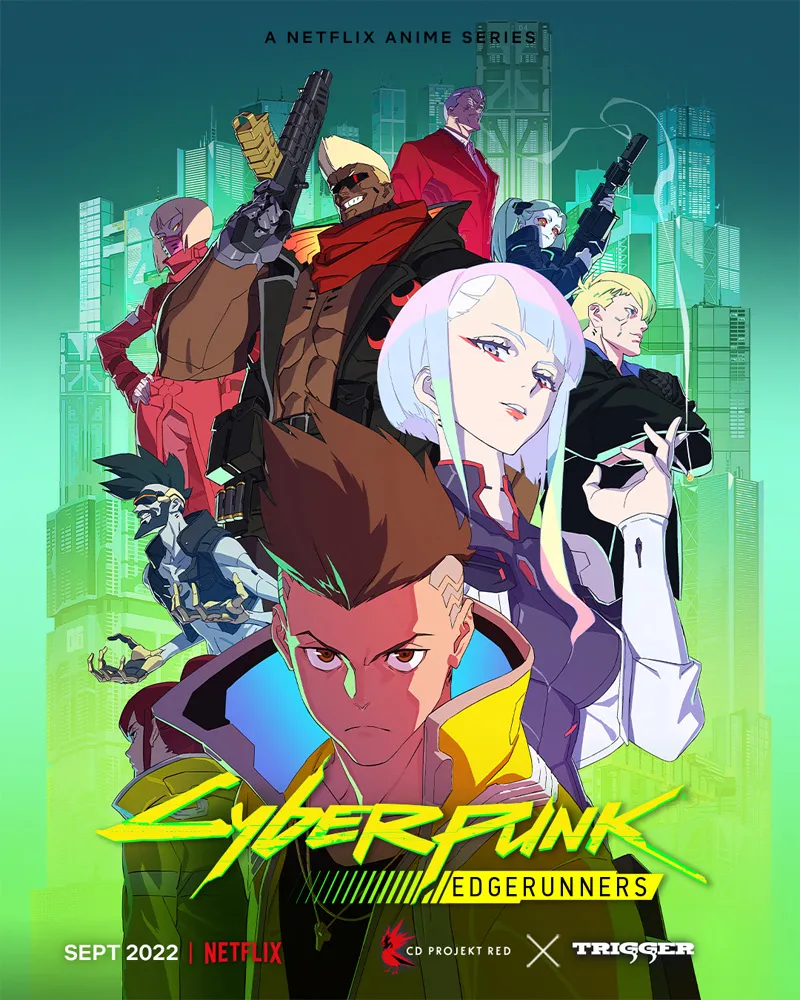 Cyberpunk: Edgerunners - Novo trailer e imagens promocionais