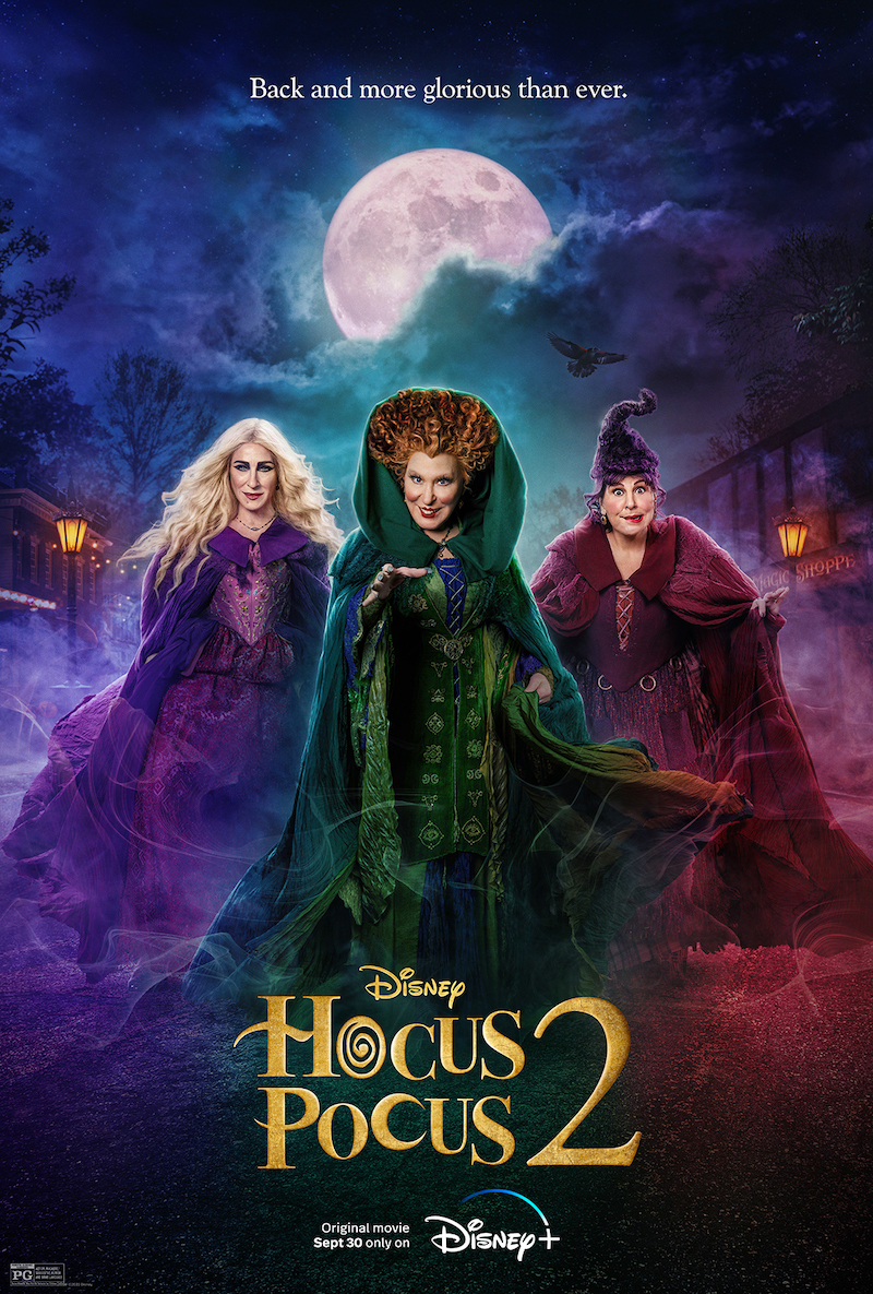 Hocus Pocus 2 Poster Teases the Return of the Sanderson Sisters 