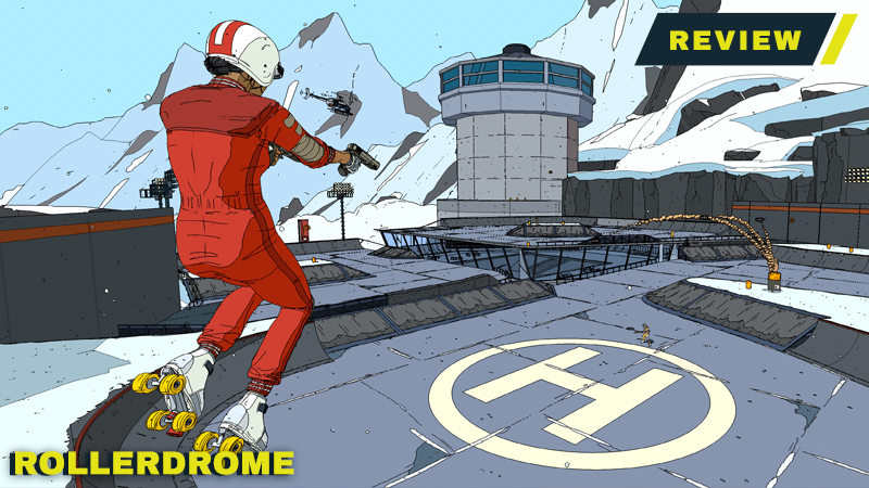 Rollerdrome Review: A Short, Stylish Skating Shooter