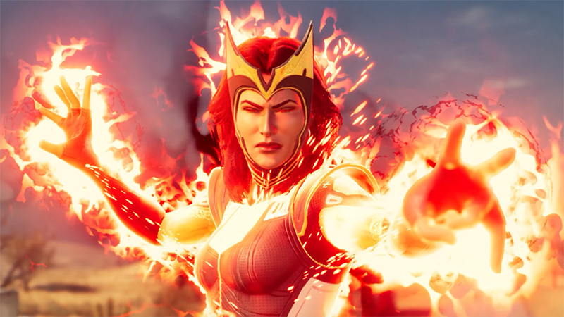 Midnight Suns Teaser Previews Scarlet Witch's Incredible Power
