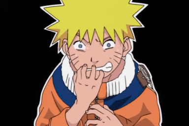 Naruto in the original anime series