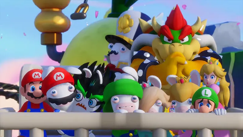 Mario + Rabbids Sparks of Hope Trailer Has One Angry Wiggler