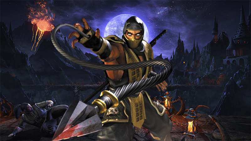 Midway Releases First-Look of Scorpion's Fatality - Mortal Kombat