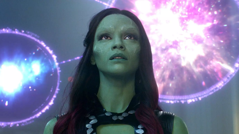 Zoe Saldaña Felt Bitter at the Start of Guardians of the Galaxy Vol. 3