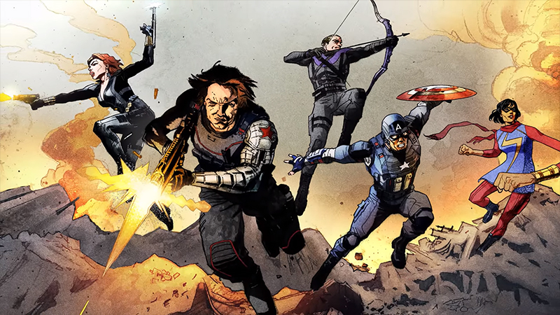 Marvel's Avengers Animatic Lays Out Winter Soldier's Backstory