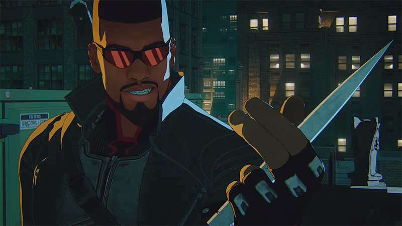 Midnight Suns' Blade Animated Short Is Full of Dead Vampires