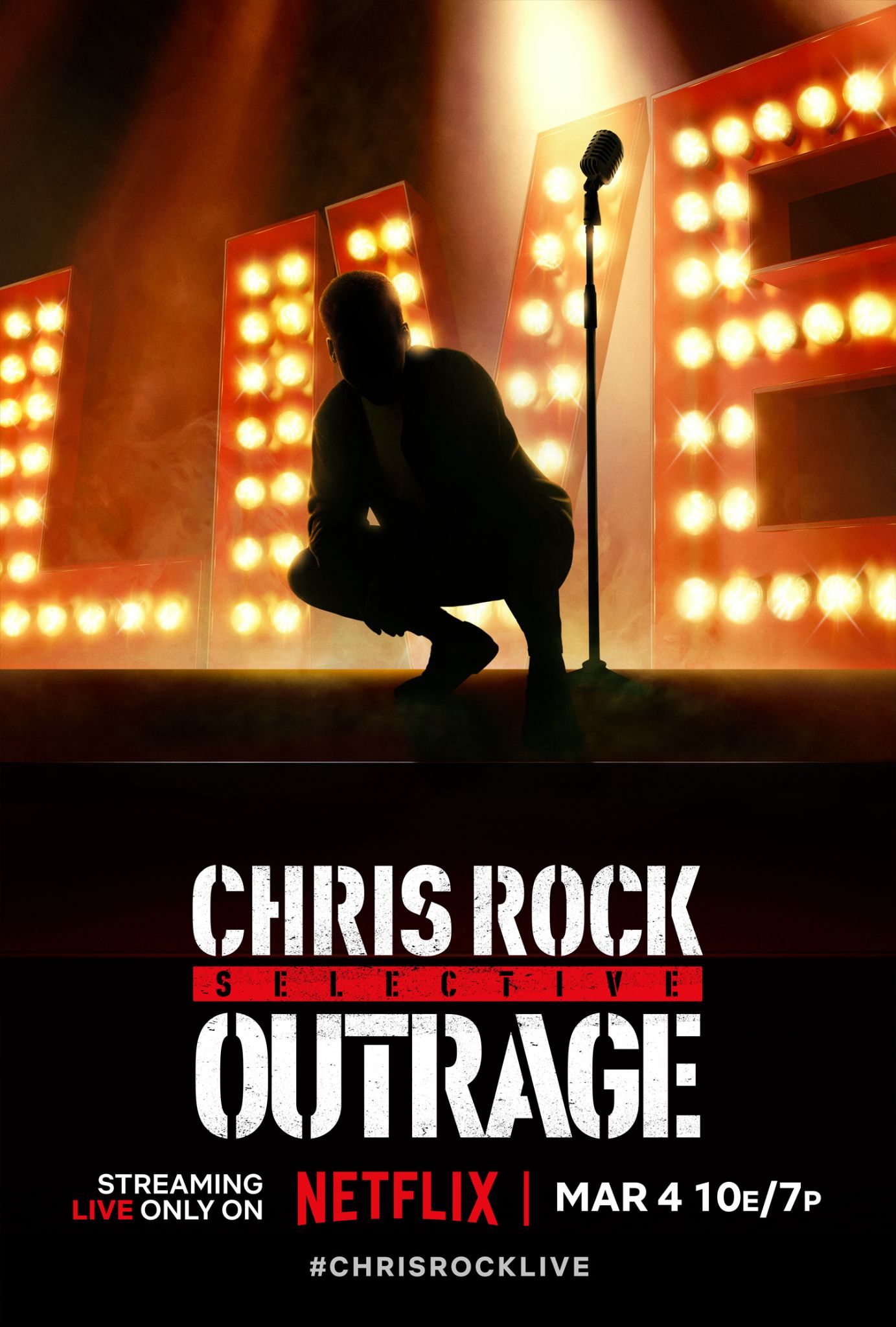 Chris Rock Selective Outrage Is Netflix’s First Live Comedy Special