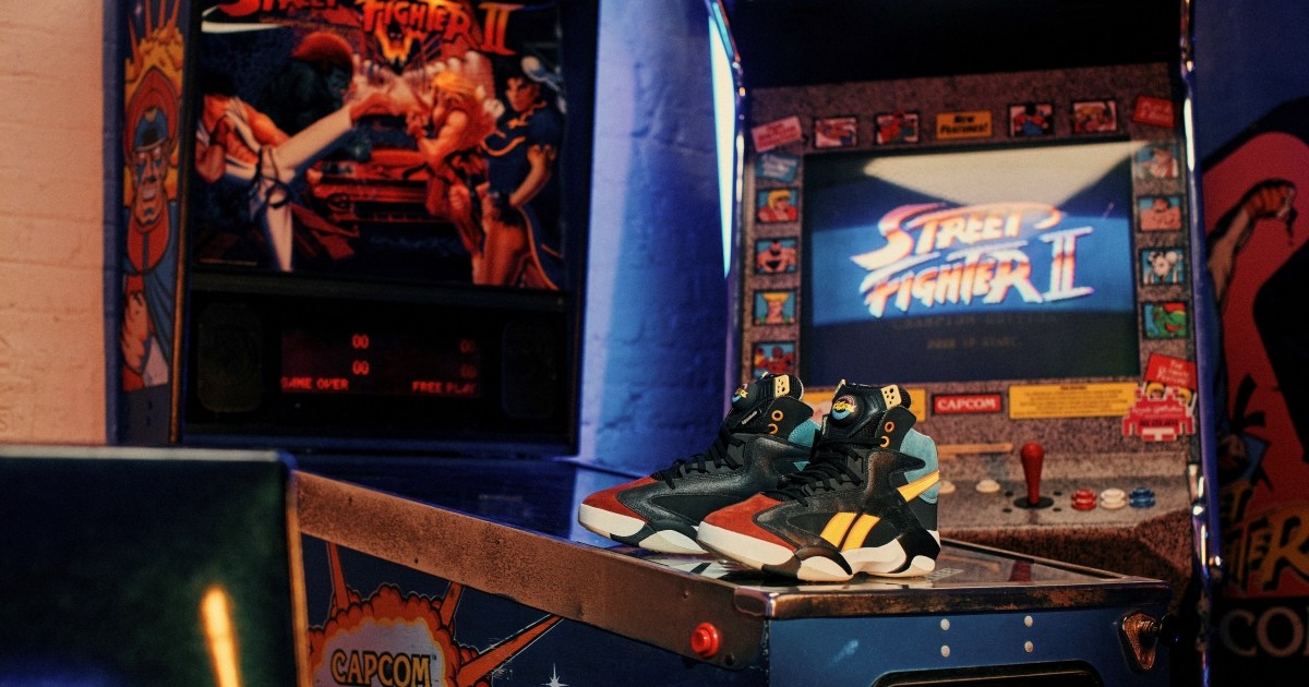 Street Fighter footwear and apparel collection announced by Reebok