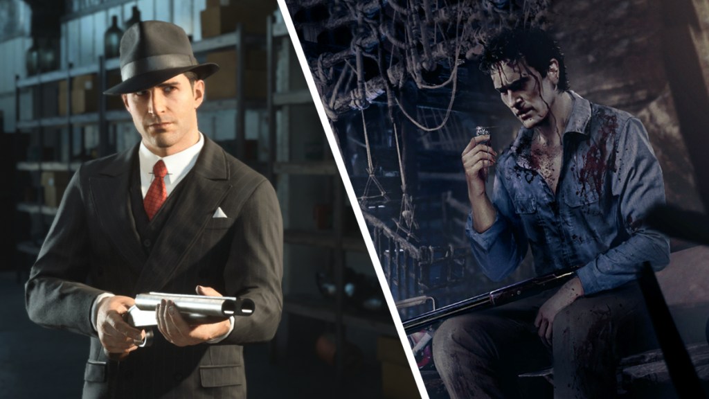 Mafia e Evil Dead são jogos grátis da PS Plus de fevereiro no PS5