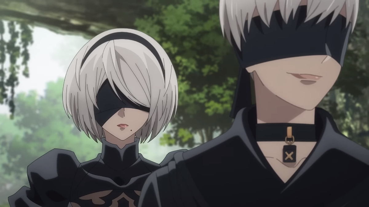 NieR Automata Anime Promo Trailer Introduces Adam  Eve