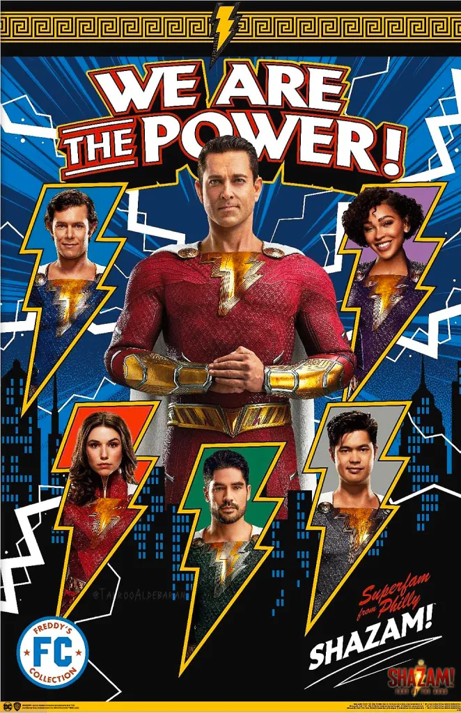 Live Poll: Favorite 'Shazam! Fury of the Gods' Character Poster