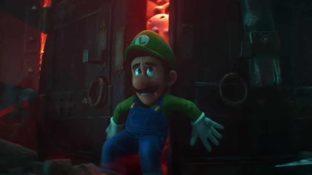 Luigi super mario bros. movie clip