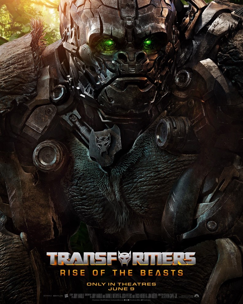 transformers rise of the beasts gorilla poster 1