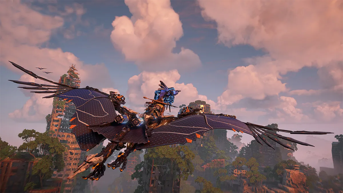 Horizon Forbidden West DLC Adds New Hybrid Swimming/Flying Mount