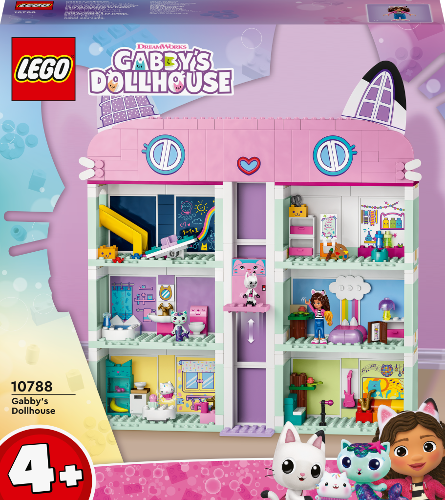 Gabby's Dollhouse Lego Sets