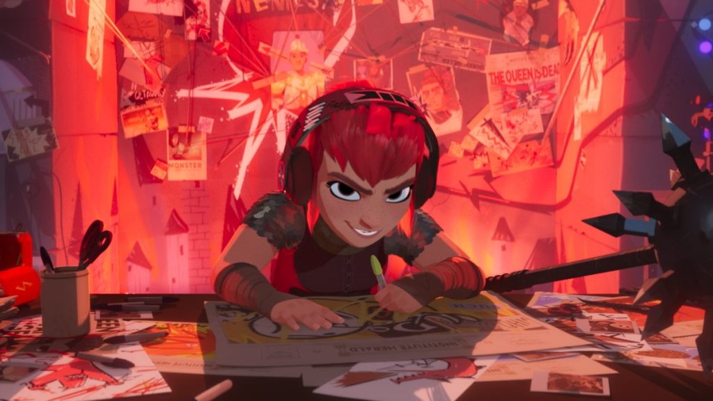 Nimona Teaser Trailer Previews Netflix's Latest Animated Fantasy Movie