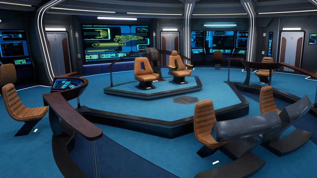 Résurgence de Star Trek USS Resolute Bridge