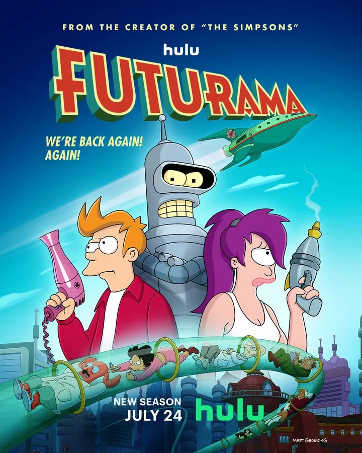 Futurama Reveals New Poster for Hulu Revival United States KNews.MEDIA