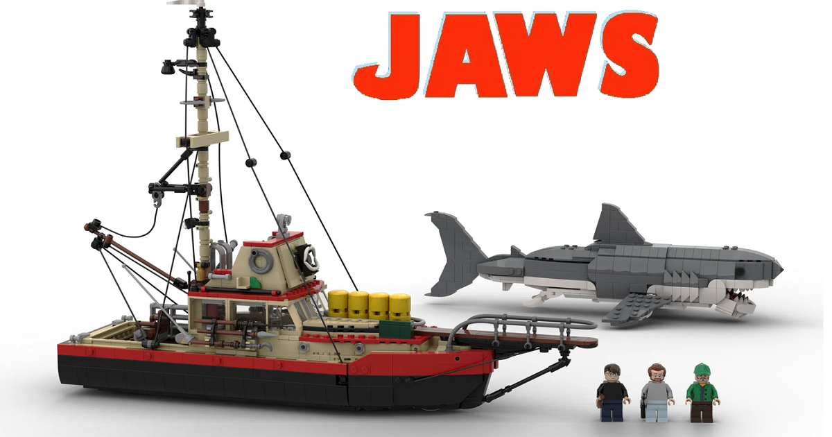 Jaws LEGO Set officiellement annoncé, comprend l’Orca