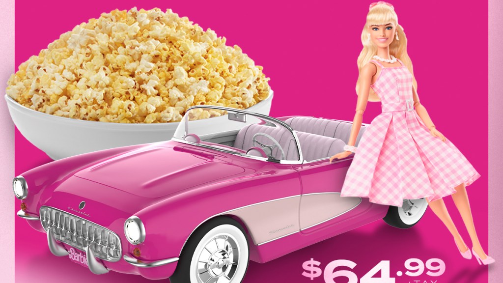 barbie popcorn bucket