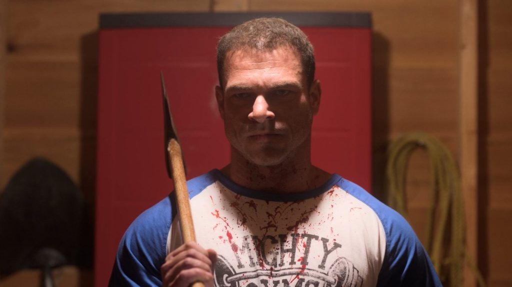 Here for Blood Teaser Trailer Shows a Wrestler Going Up Against Supernatural Home Invaders
