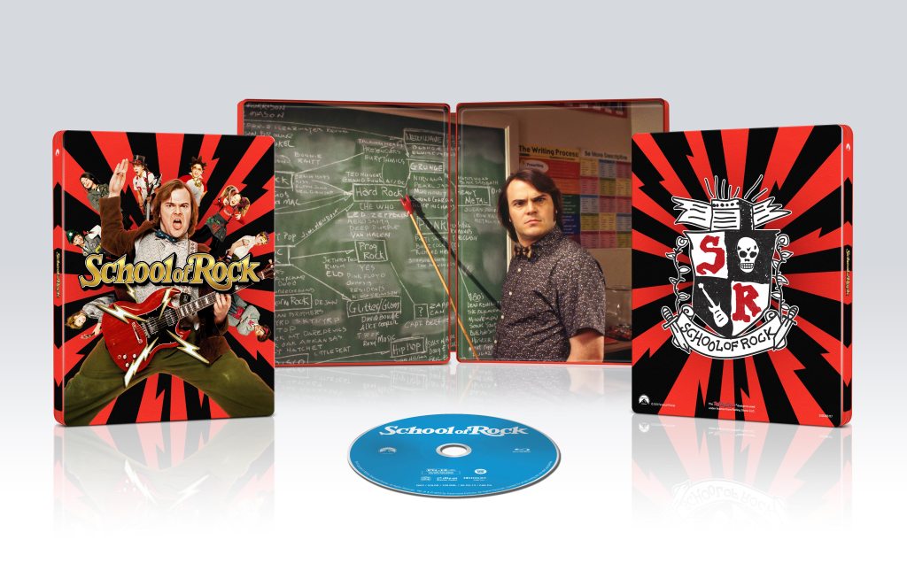 School of Rock 20th Anniversary Blu-ray SteelBook Release Date, Special ...