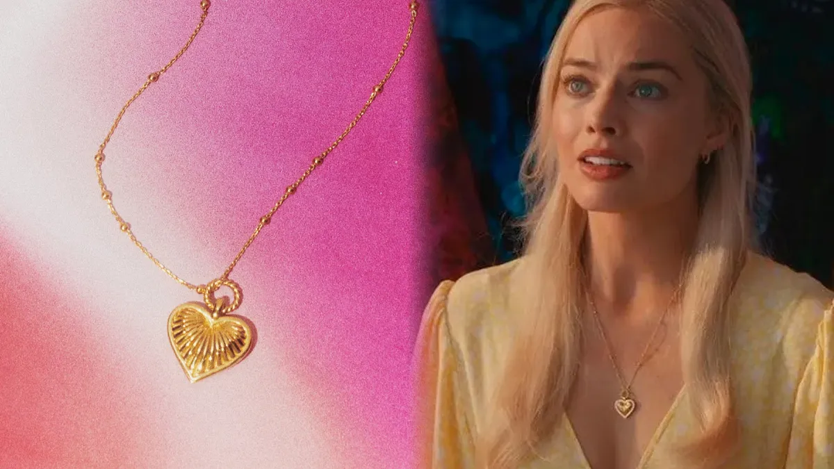 Jewelry | Opalite Wire Wrapped Crystal Heart Necklace Barbie Movie |  Poshmark