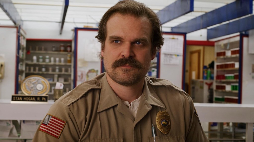 David Harbour in Stranger Things
