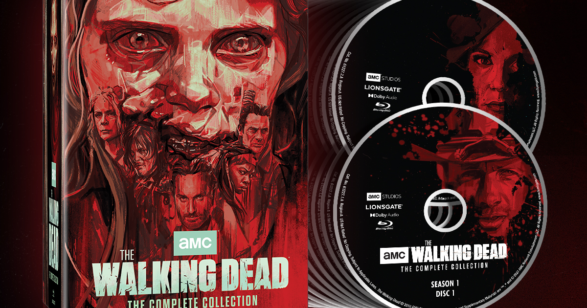 La date de sortie de la collection Blu-ray Walking Dead dévoilée pour l’ensemble de 54 disques