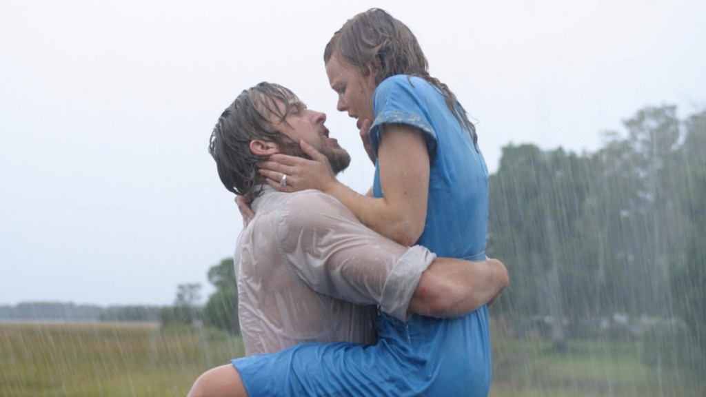 Ryan Gosling Rachel McAdams in The Notebook.
