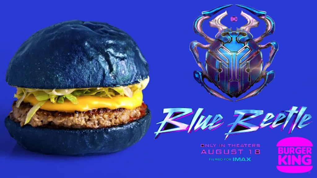 blue beetle burger king