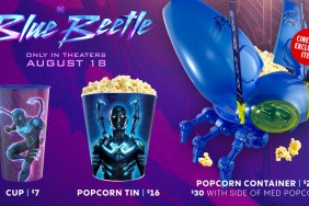 blue beetle popcorn bucket