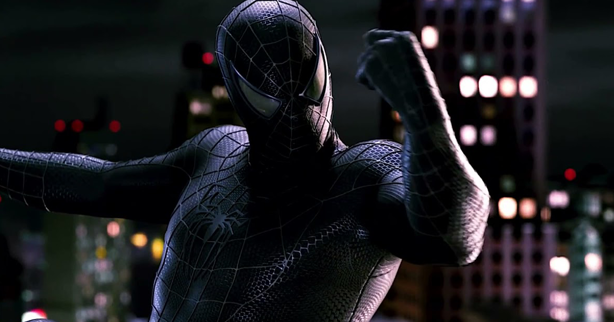 Spider-Man 3 Unused Symbiote Suit Photos Show a Rubbery Black Costume