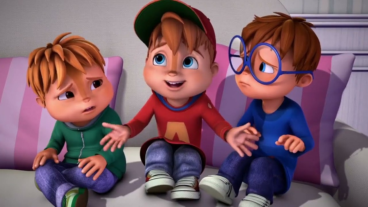 Here are Alvin and the Chipmunks